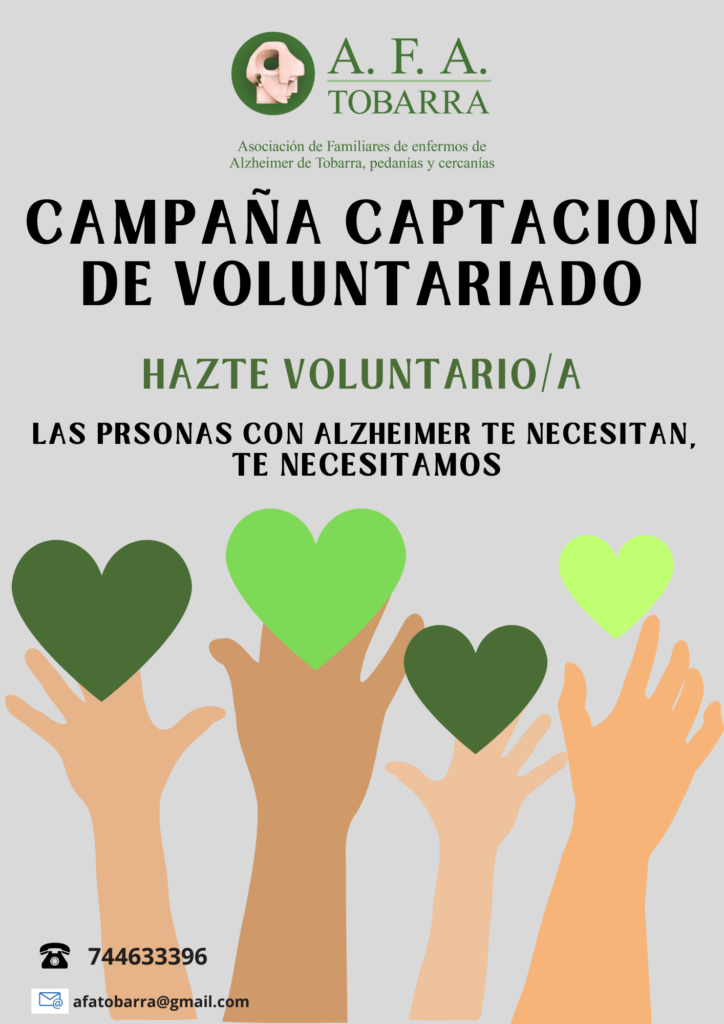 CAMPAÑA CAPTACIÓN DE VOLUNTARIADO